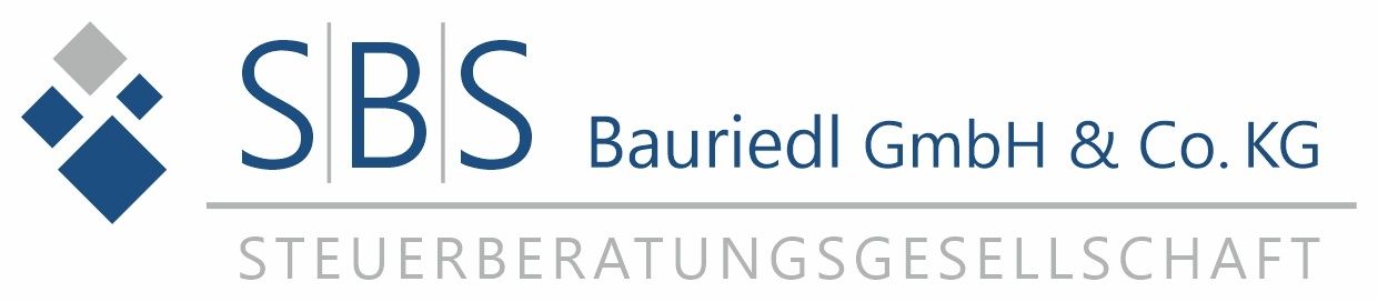 Logo der Firma SBS Bauriedl GmbH & Co. KG, Steuerberatungsgesellschaft aus Weiden auf dem Branchenportal Steuer-Berater.de