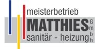 Logo der Firma Matthies Sanitär und Heizung GmbH aus Mönchengladbach auf dem Branchenportal Klimatechniker.net