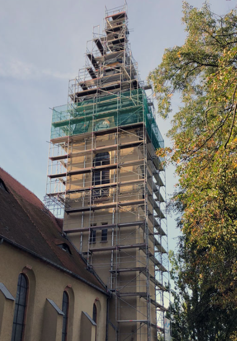 Beispielarbeit von VRBA Gerüstbau GmbH - veröffentlicht auf Geruestbau.org