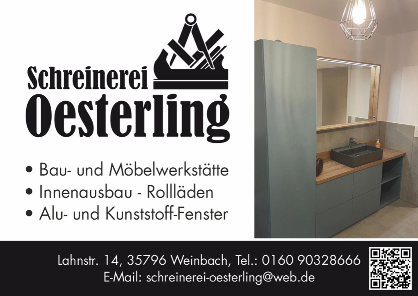 Logo der Firma Schreinerei Oesterling Inh. Sebastian Schade aus Weinbach auf dem Branchenportal Tischler-Schreiner.org