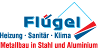 Logo der Firma Flügel Metallbau und Heizung aus Tanna auf dem Branchenportal Glaserei.org
