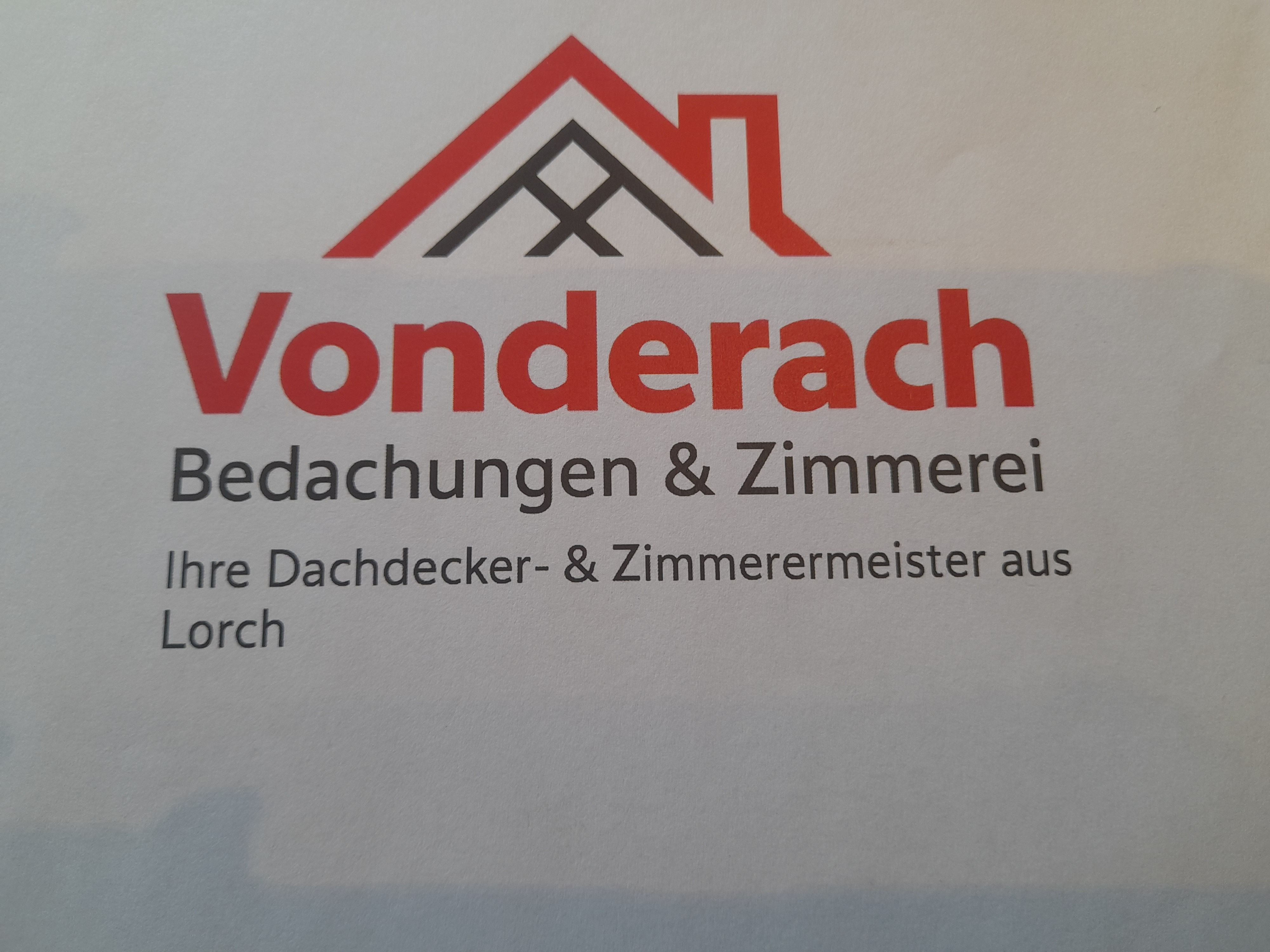 Logo der Firma Vonderach Oliver aus Lorch auf dem Branchenportal Dachdecker.com