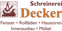 Logo der Firma Decker Schreinerei aus Ottenhöfen auf dem Branchenportal Glaserei.org