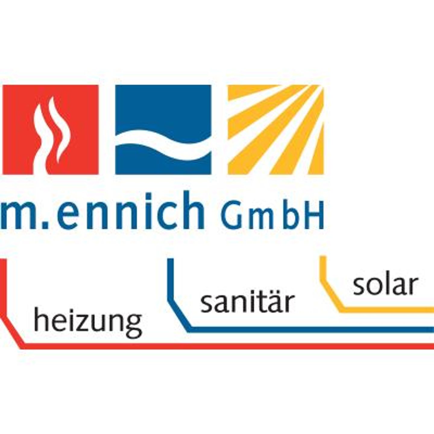 Logo der Firma Ennich Martin GmbH Heizungs+Sanitär+Solar aus Berching auf dem Branchenportal Sanitaer.org