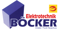 Logo der Firma Elektrotechnik Böcker, Inh. Frank Neijenhuis e. Kfm. aus Emmerich auf dem Branchenportal Elektriker.org