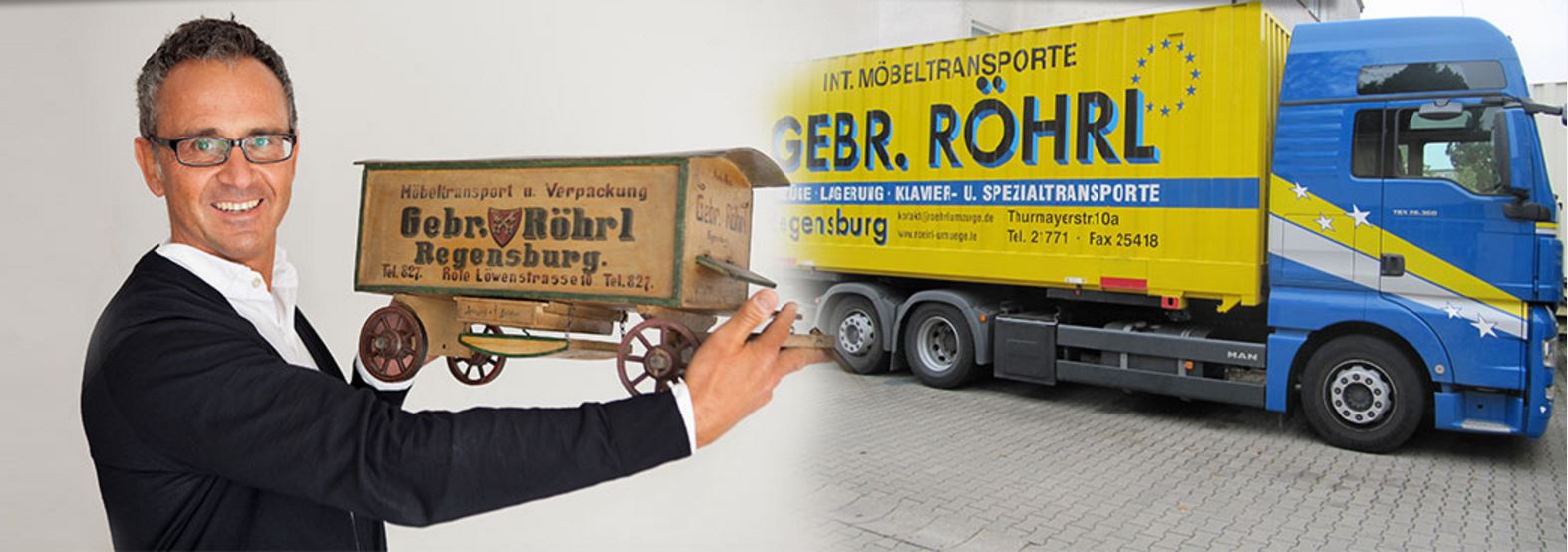 Beispielarbeit von Gebrüder Röhrl / Transport und Umzug - veröffentlicht auf Hausmeisterdienste.net