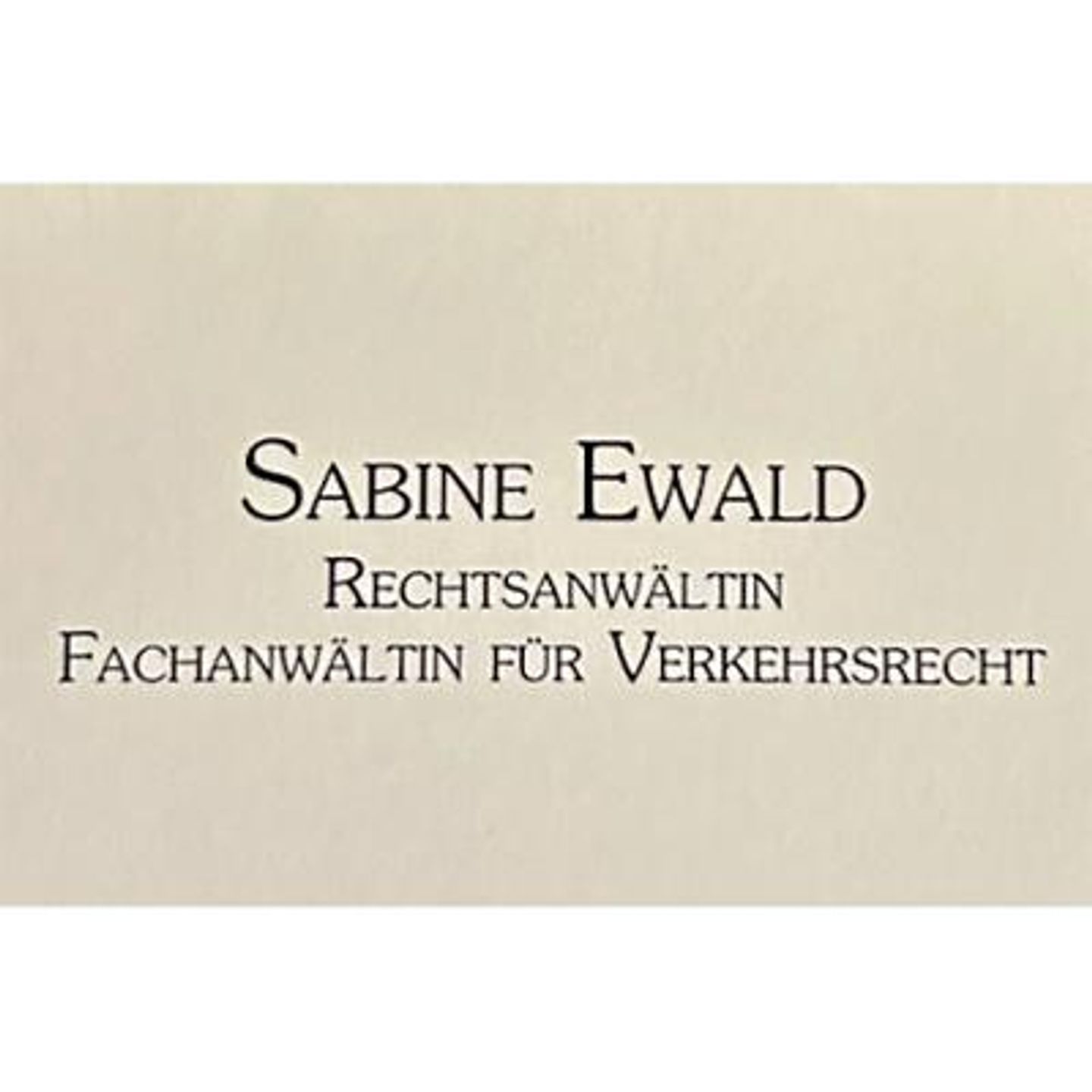 Sabine Ewald - LOGO