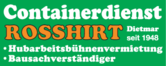 Logo der Firma Bauunternehmen Rosshirt aus Bad Neustadt auf dem Branchenportal Bauunternehmen.org