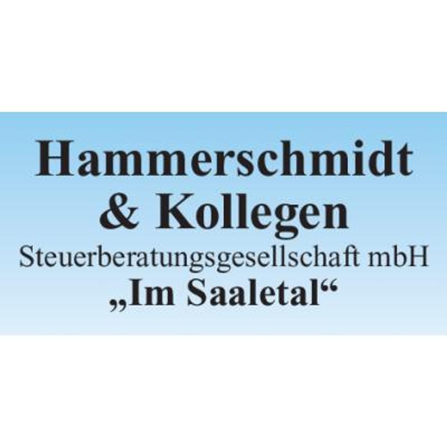Logo der Firma Hammerschmidt & Kollegen Steuerberatungsgesellschaft mbH "Im Saaletal" aus Saalfeld auf dem Branchenportal Steuer-Berater.de