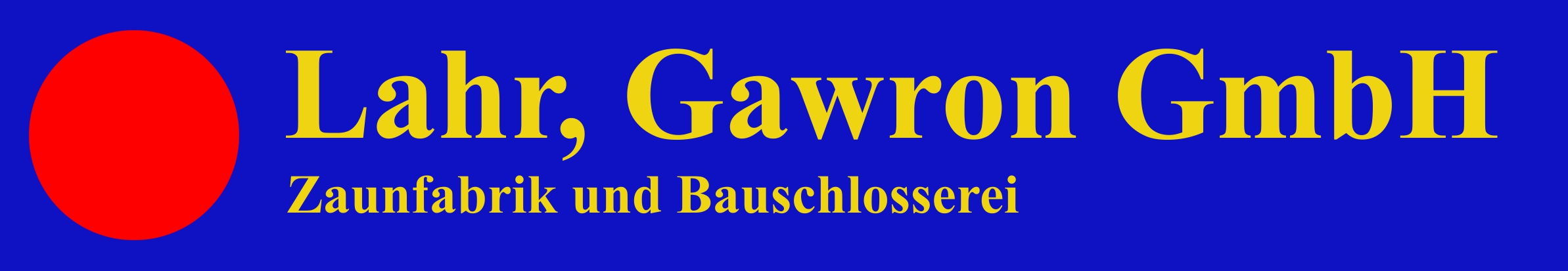 Logo der Firma Lahr, Gawron GmbH aus Berlin auf dem Branchenportal Schlosserei.net
