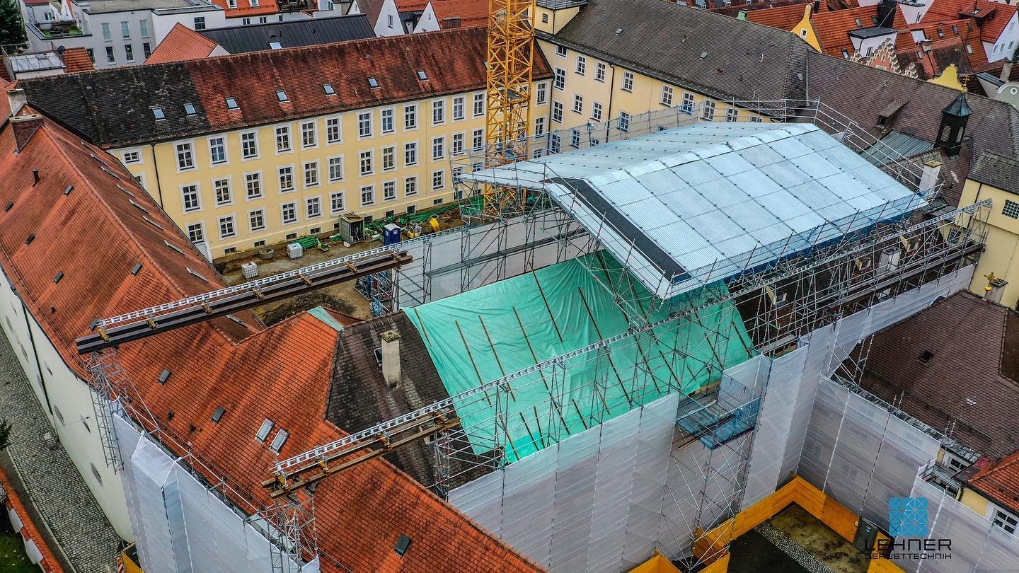 Beispielarbeit von Lehner Gerüsttechnik GmbH - veröffentlicht auf Geruestbau.org