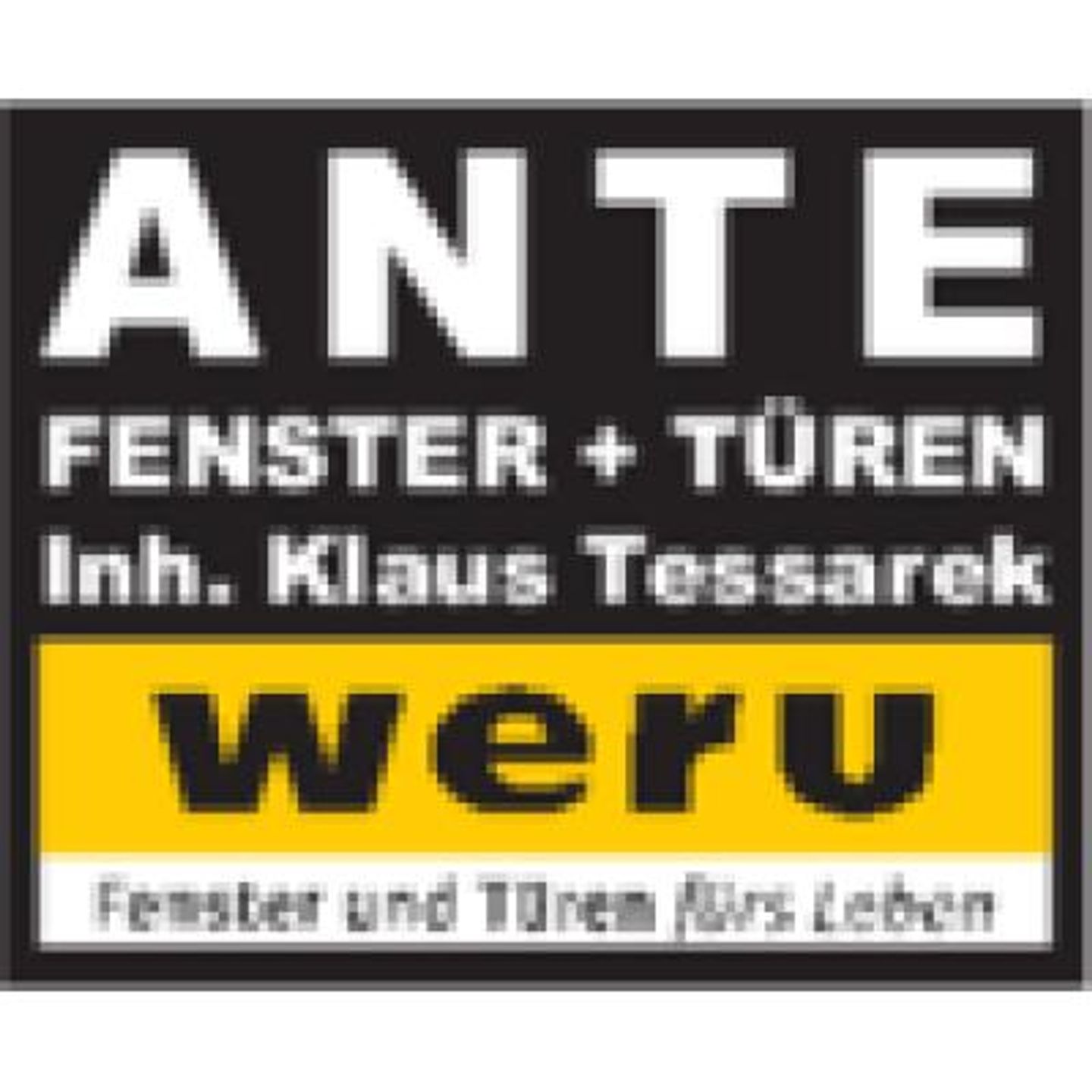 Logo der Firma ANTE Fenster und Türen Inh. Klaus Tessarek e.K. aus Wuppertal auf dem Branchenportal Fensterbau.org
