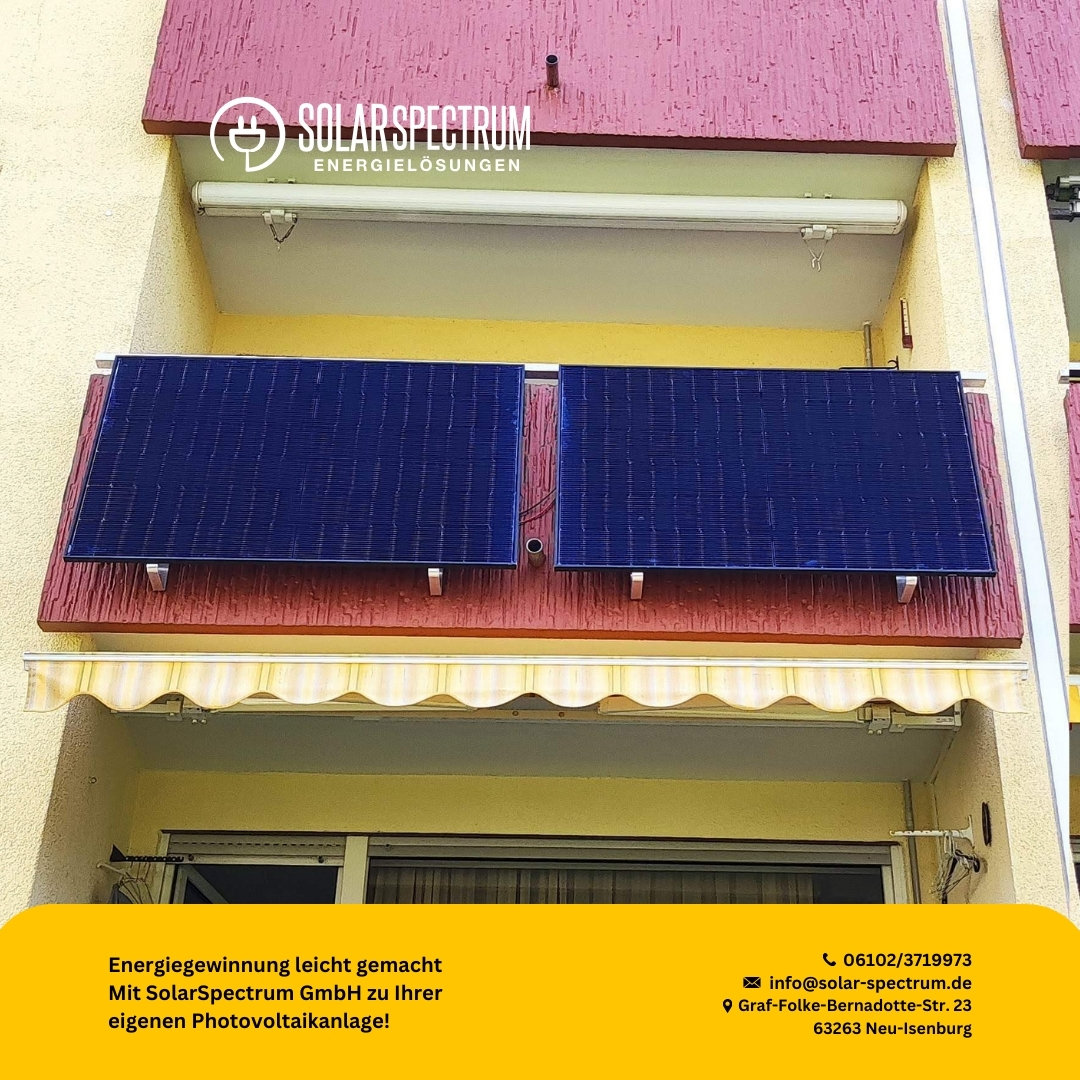 Beispielarbeit von SolarSpectrum GmbH - veröffentlicht auf Solartechnik.org