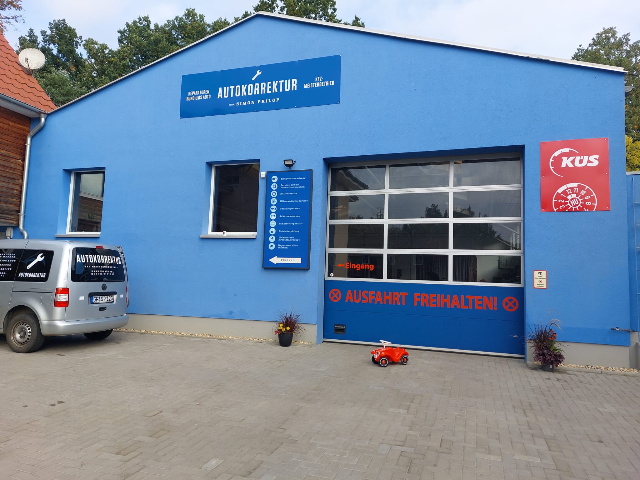 Beispielarbeit von Simon Prilop KFZ -Techniker Meister Autokorrektur - veröffentlicht auf Auto-Werkstatt.de