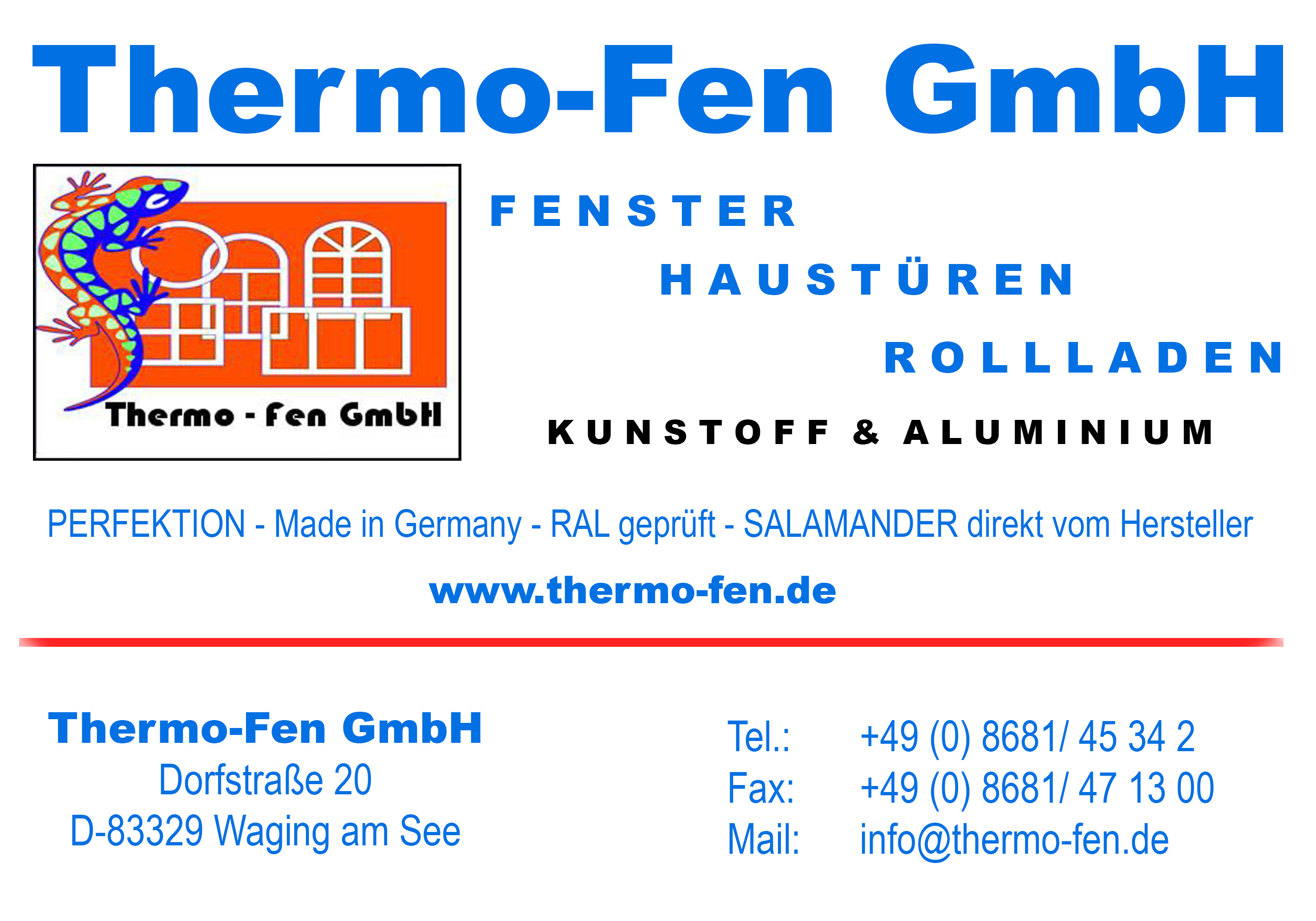 Beispielarbeit von Thermo-Fen GmbH Fensterzentrale Bayern - veröffentlicht auf Glaserei.org
