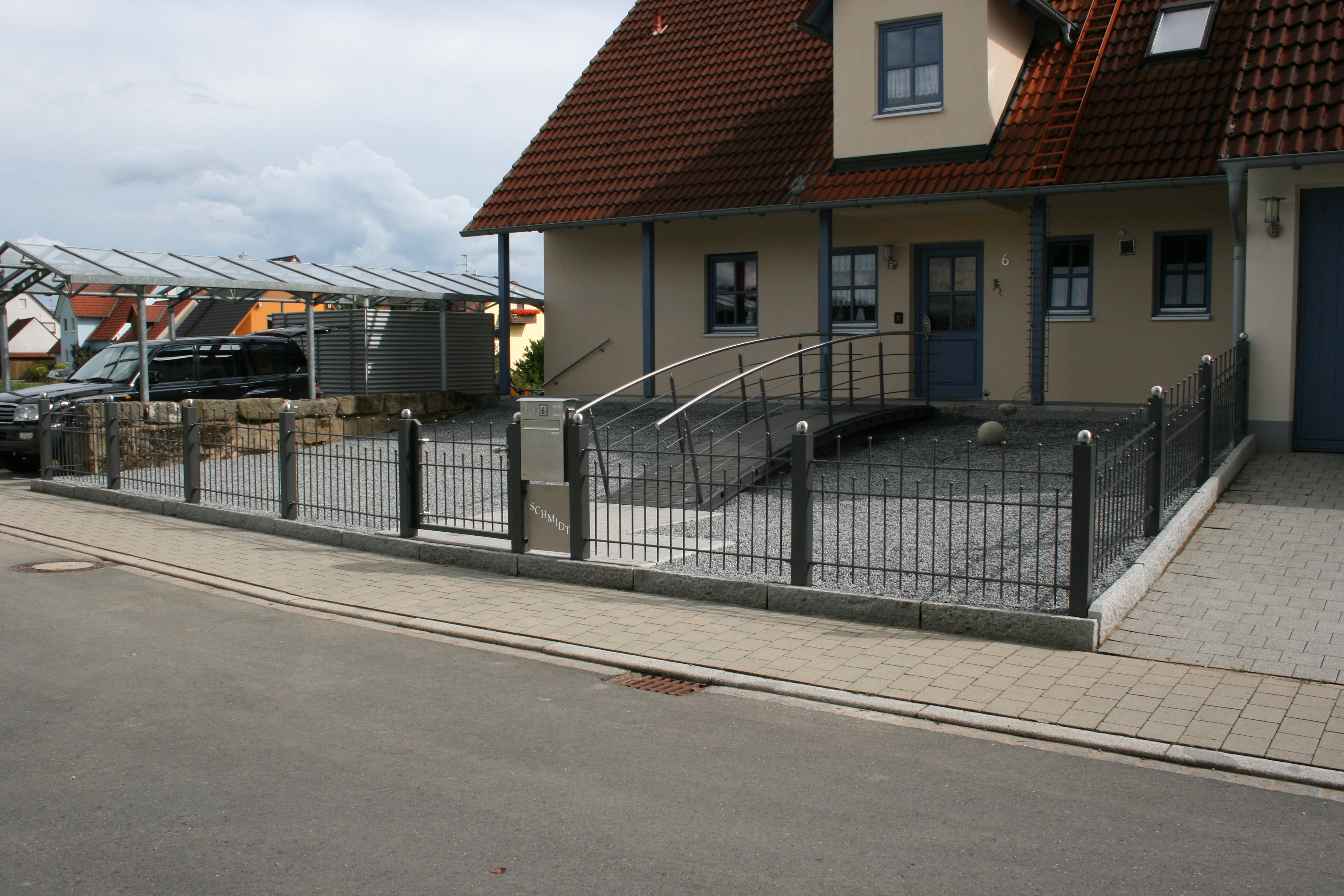 Beispielarbeit von Schlosserei Stahl-/Metallbau Schmidt - veröffentlicht auf Schlosserei.net