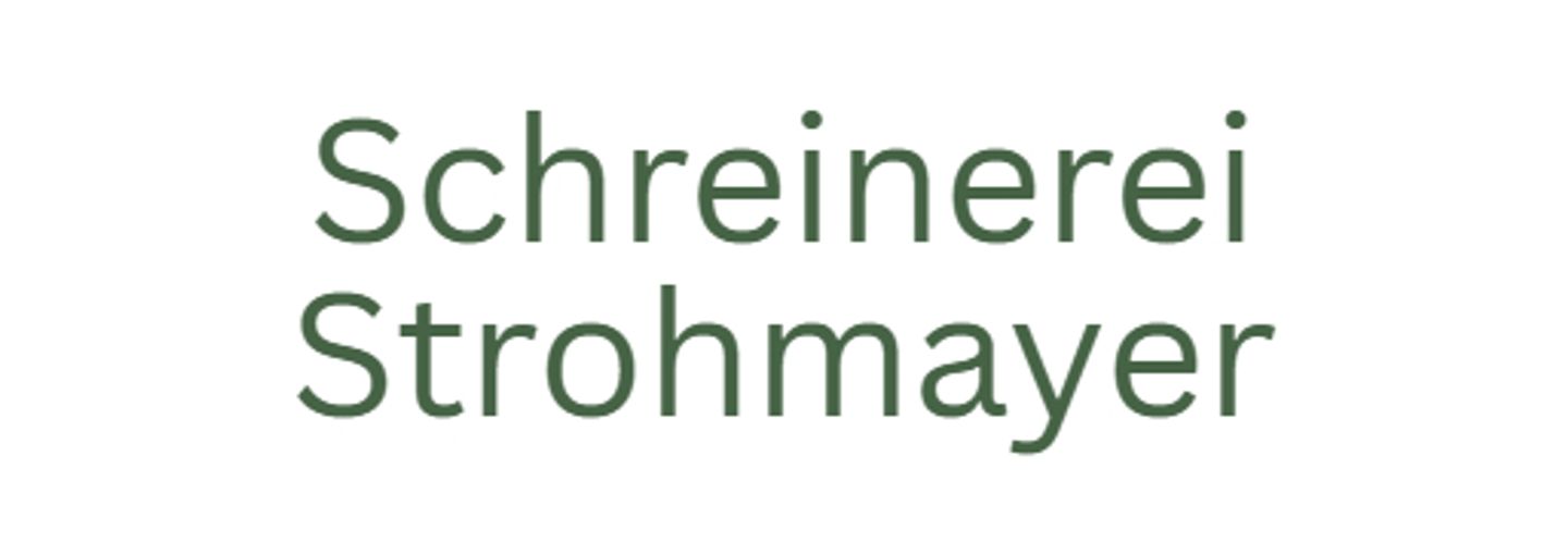 Logo der Firma Strohmayer Bernhard Schreinerei aus Grabenstätt auf dem Branchenportal Tischler-Schreiner.org
